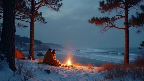 Biarritz en hiver : pourquoi choisir le camping comme option?